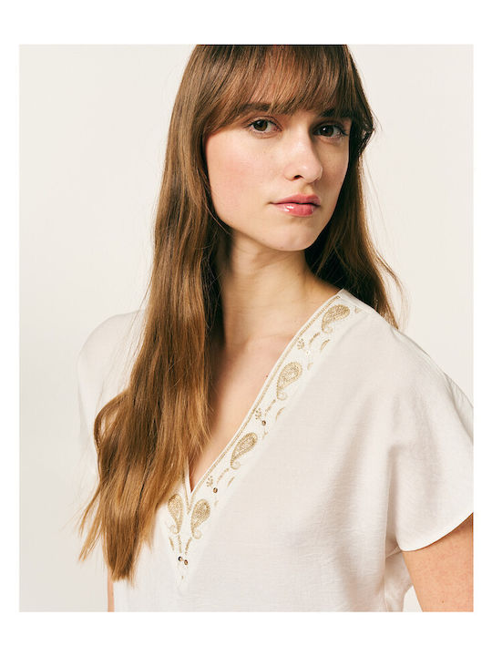 Women's Blouse Ecru