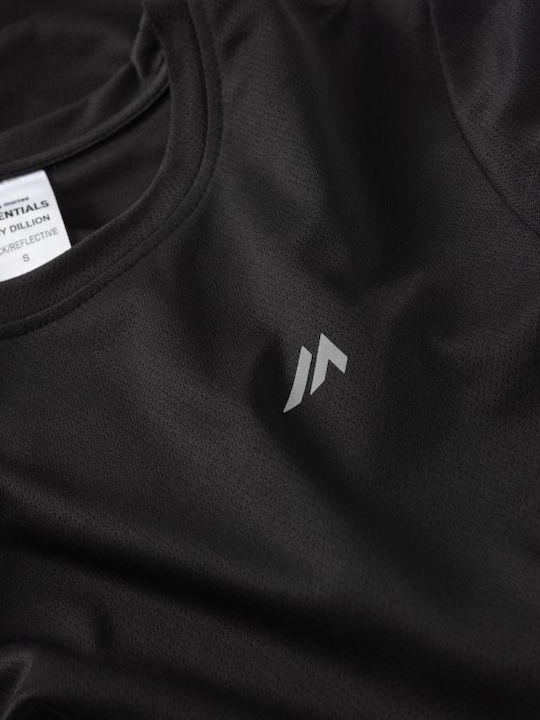 Γυναικείο T-shirt Fast Drying Μαύρο
