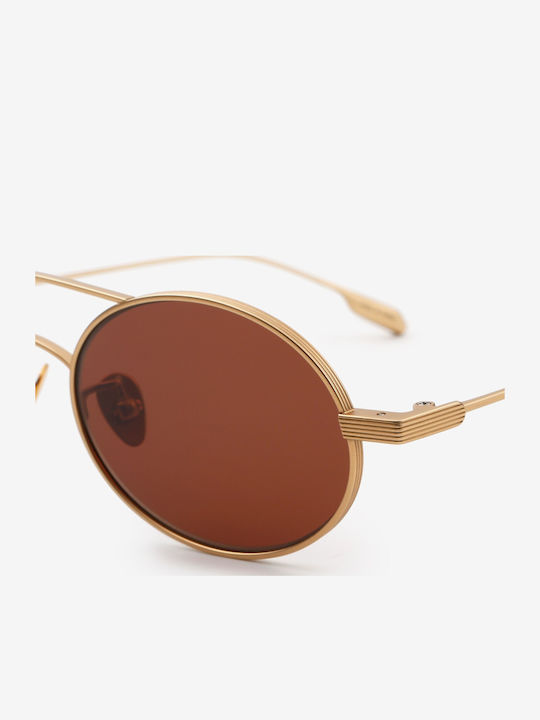 Projekt Produkt Unisex Sunglasses with Gold Metallic Frame 476439