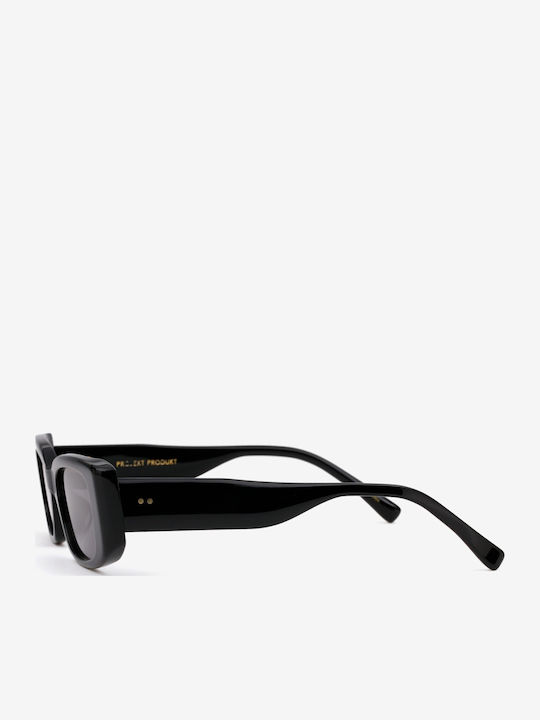 Projekt Produkt Men's Sunglasses with Black Horn-Rimmed Frame 476398