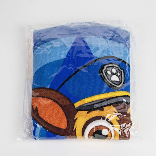 Плажна кърпа Paw Patrol синя 50 x 115 см