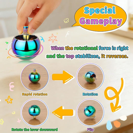 Fidget Spinner Μεταλλικό Γκρι