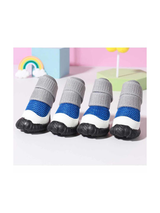 Dog Shoes Anti-Slip Green Length 3.5cm Width 2.7cm Sole Length 3.5cm Sole Width 2.7cm
