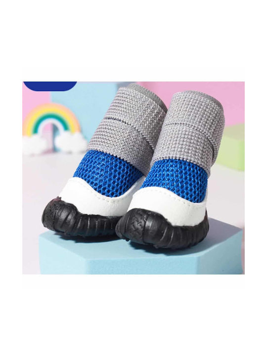 Dog Shoes Anti-Slip Green Length 3.5cm Width 2.7cm Sole Length 3.5cm Sole Width 2.7cm