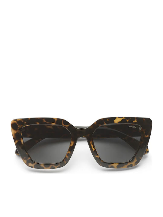 Komono Women's Sunglasses with Brown Tartaruga Frame KOM-S20625