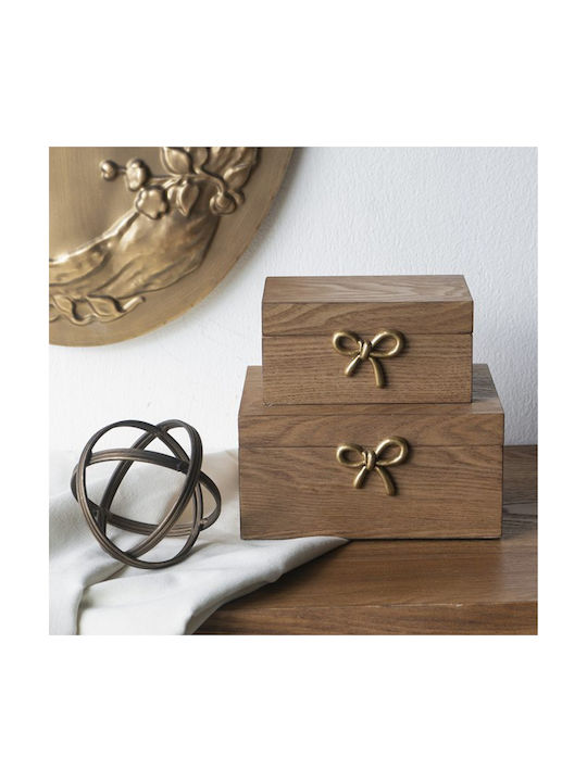 Artekko Solis Room Decorative Made of Metal 11.5x11.5x11.5cm