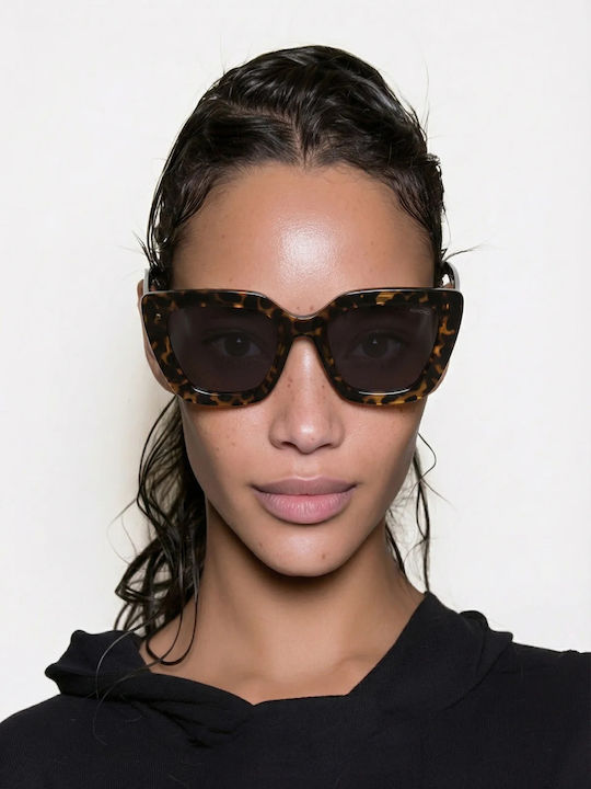 Komono Women's Sunglasses with Brown Tartaruga Frame KOM-S20625