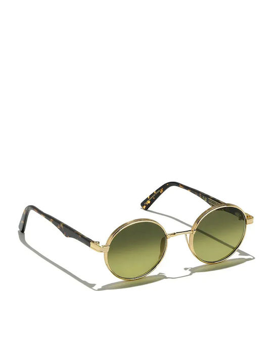 L.G.R. Sonnenbrillen Gold mit Metallischem Rahmen L.G.R. Sonnenbrillen Gold mit Metallischem Rahmen