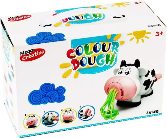 Mega Creative Plasticine Game For 3+ Years 8pcs
