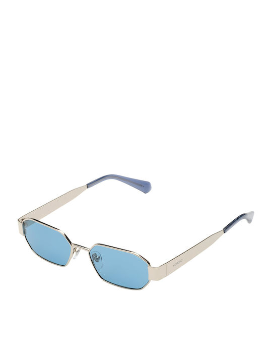Komono Men's Sunglasses with Silver Metallic Frame and Mirror Lens KOM-S20076