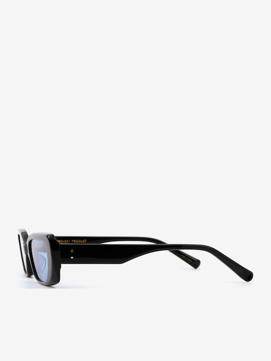 Projekt Produkt Men's Sunglasses with Black Horn-Rimmed Frame 476403