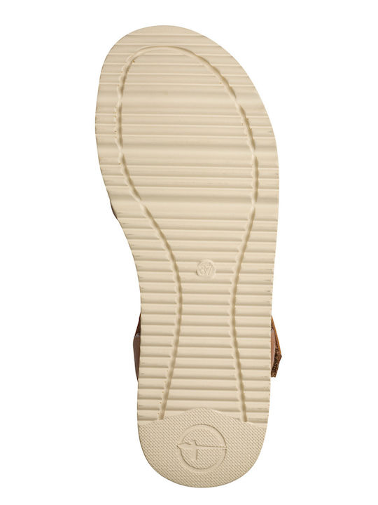 Sommer Damenplattformen Tabac Braun