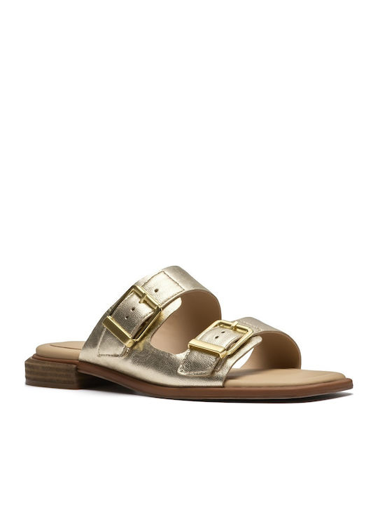 Ariany Bay Leather Women's Sandals Gold