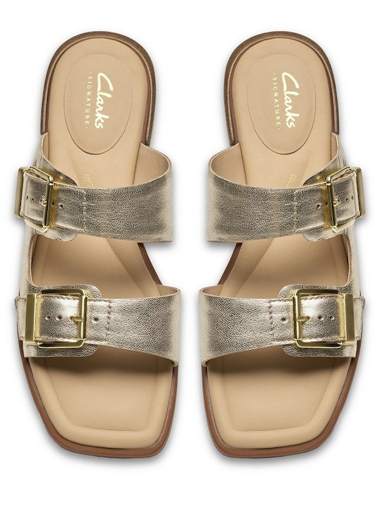 Ariany Bay Leather Women's Sandals Gold