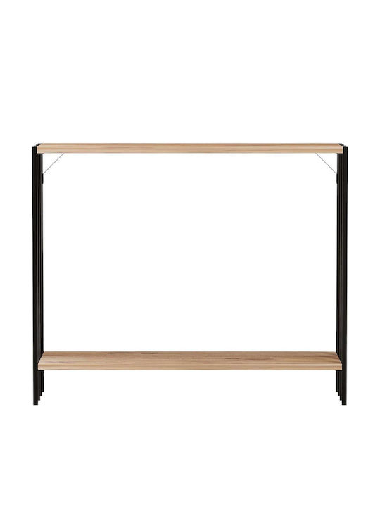 Verona Konsole Pine-black L90xB26xH74cm