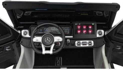 Mercedes AMG G63 Διθέσιο με Τηλεκοντρόλ Licensed 24 Volt Λευκό