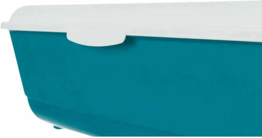 Trixie Classic Cat Basin Blue L47 x W37 x H15cm