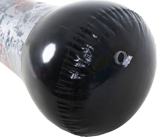 Avenli Gonflabil de Plajă Negru 39x24cm