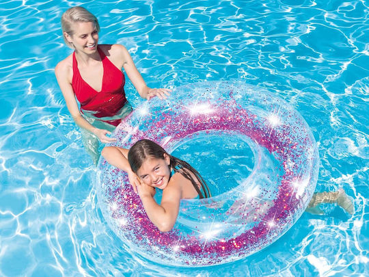 Intex Φουσκωτή Σαμπρέλα Θαλάσσης Ροζ με Glitter