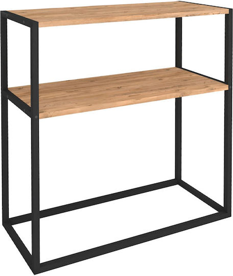 Castel Wooden Console L90xW33.5xH90cm