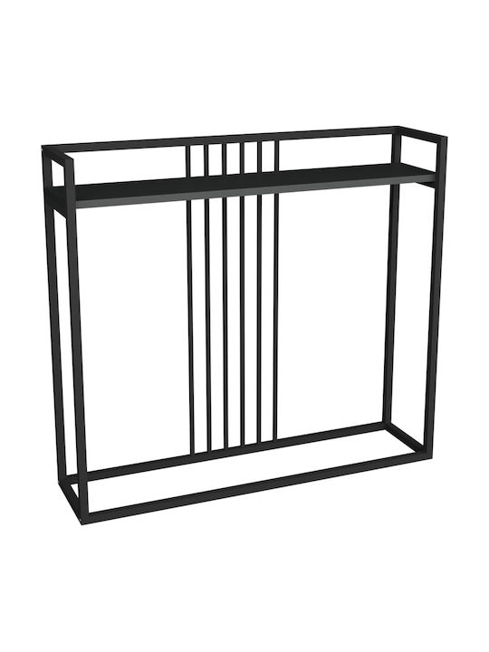 Convida Конзолна маса Метална Сив Д100xШ25xВ90cm