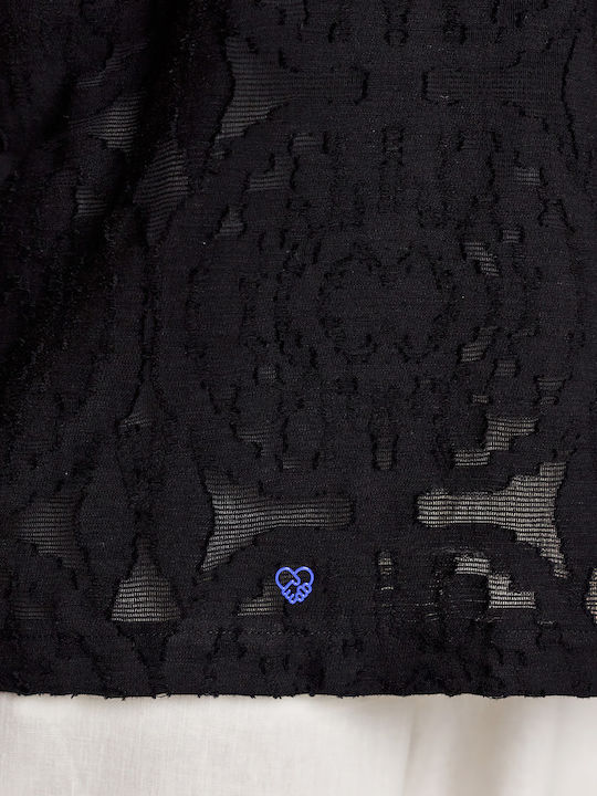 Short Sleeve Shirt In Regular Fit Black