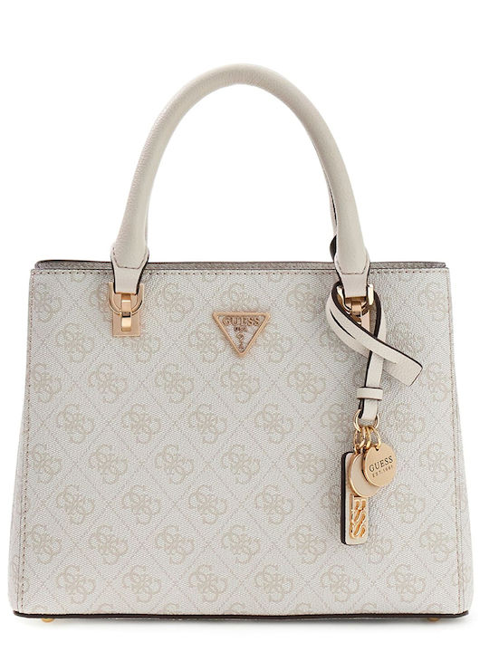 Guess Satchel Damenhandtasche Handtasche Beige Guess Satchel Damenhandtasche Handtasche Beige
