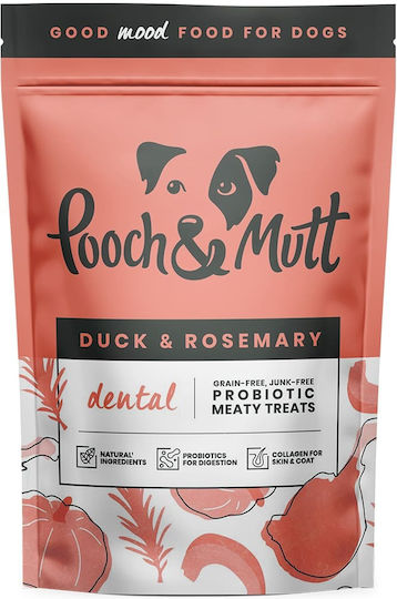 Pooch & Mutt Duck & Rosemary Chicken Dental Dog Treats 120gr