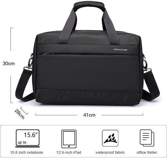 Newcom Sack Voyage 24lt Black Fabric M41xW28xH30cm