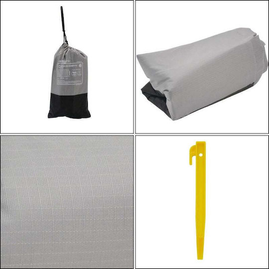 Enero Tent Equipment Floor Camping Grey 300x200cm
