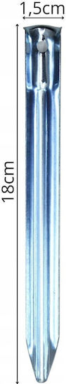 Camp Tent Pegs for Camping Tent Set 6 Pieces