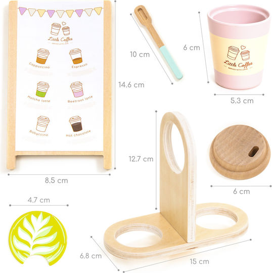 UMU Toys Παιχνίδι Μίμησης από Ξύλο για 3+ Ετών 15τμχ