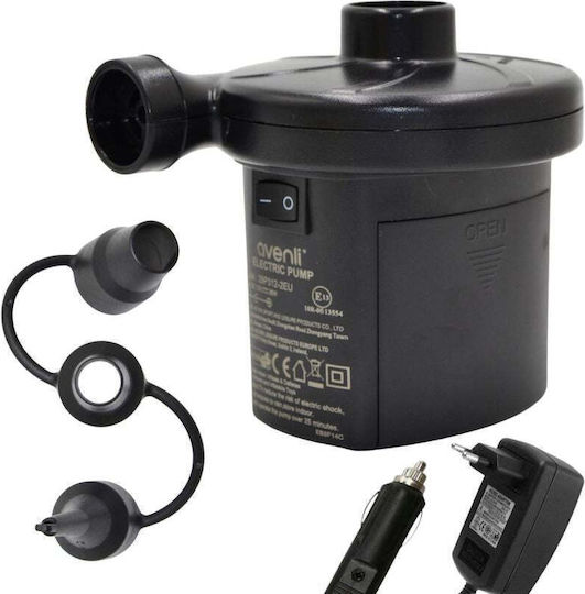 Jilong Pompa Electrică Pentru Obiecte Gonflabile 12V Neagră