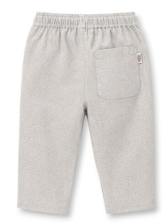 Kids Linen Trousers Beige