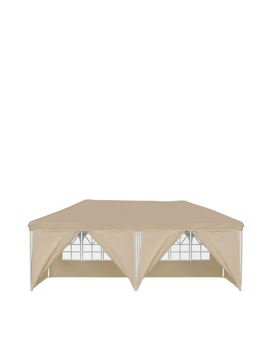 vidaXL Garten Gazebo Beige 5.75x2.88m
