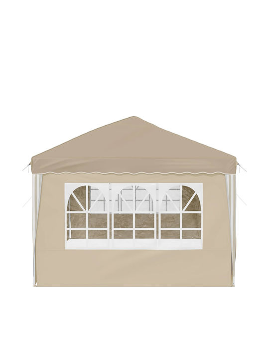 vidaXL Garten Gazebo Beige 5.75x2.88m