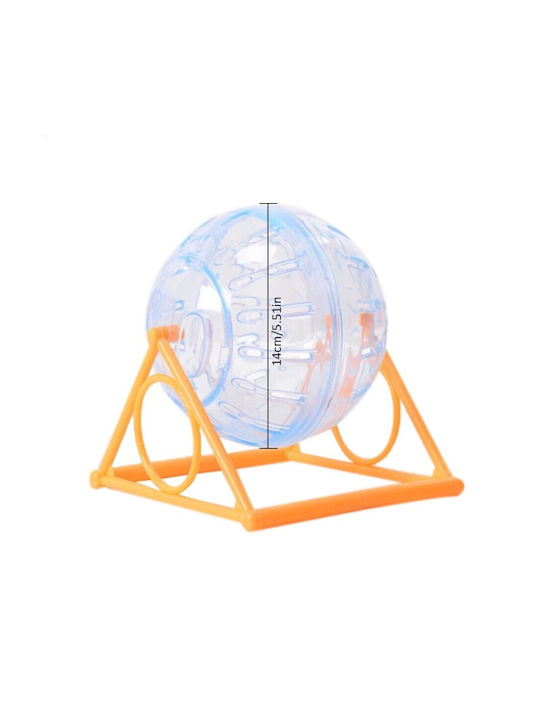 Roza 1391-32 Μπάλα Χάμστερ Βάση 12cm Anti Escape Τροχός Άσκησης Τρωκτικών