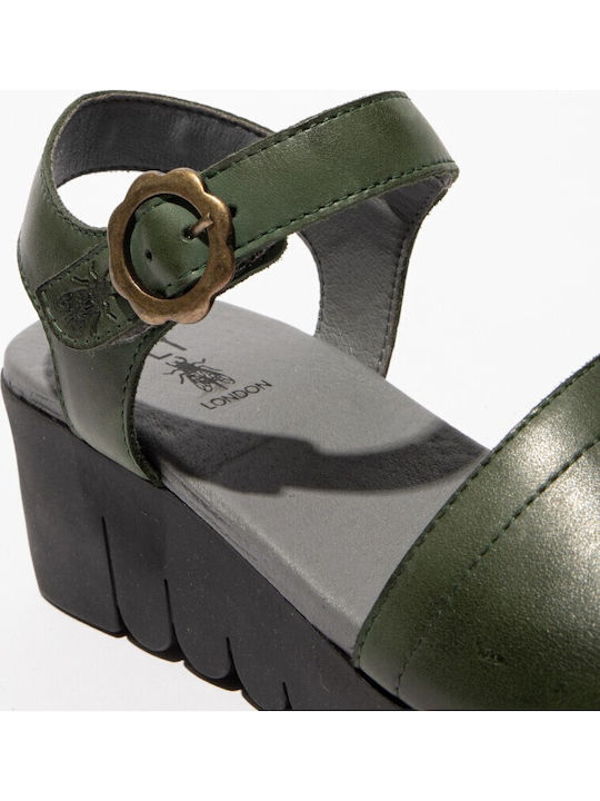 Anatomisch Damenplattformen Khaki