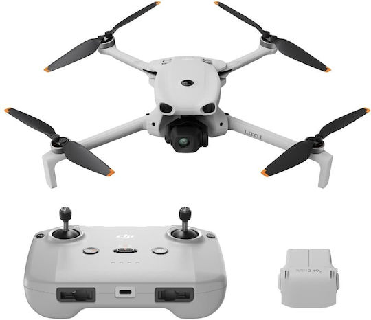 DJI Lito X1 (Standard) Drone Mini 2.4 GHz / 5.2 GHz / 5.8 GHz with 4K 60fps Camera Compatible with FPV Goggles