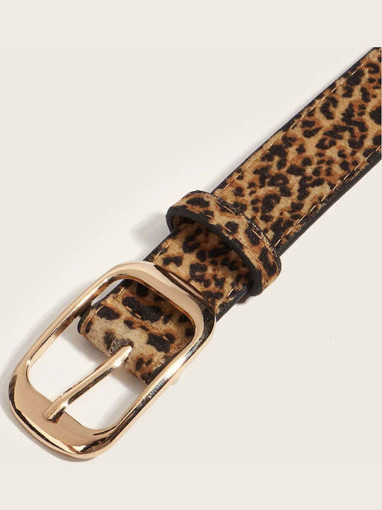 Wide Women's Brown Belt