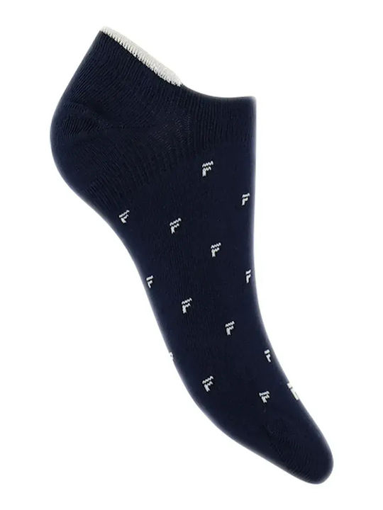 FILA Invisible Sports Socks Blue 3 Pairs