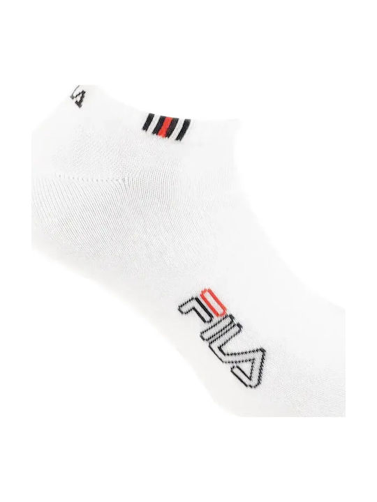 FILA Invisible Șosete Sport Negre 3 Perechi
