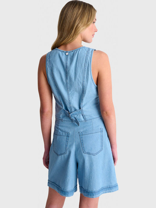 Blaue Damenweste 81253458-Light Blue