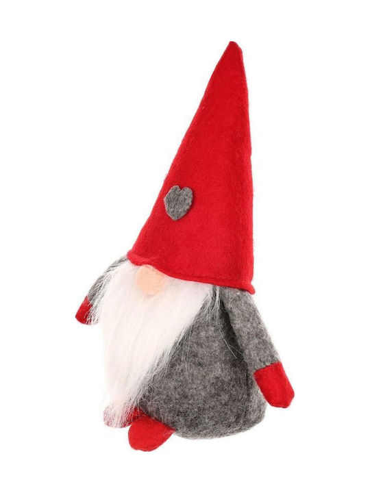 Saska Garden Christmas Plush Figure Dwarf Beige Height 20cm