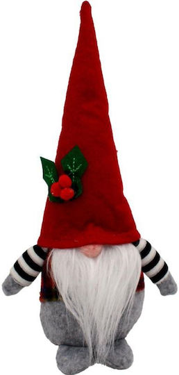 Saska Garden Christmas Plastic Figure Beige Dwarf Height 30cm