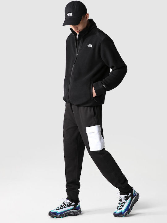 Ανδρική Ζακέτα Fleece Μαύρη