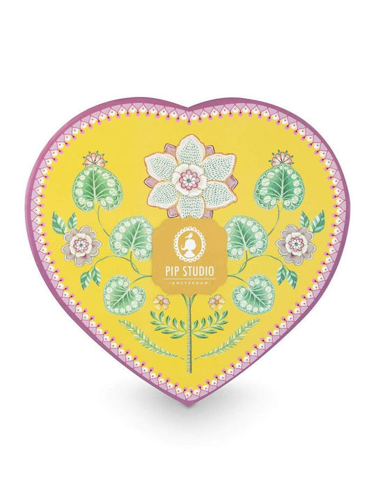PiP Studio Shallow Porcelain Multicolour Plate 21.5cm