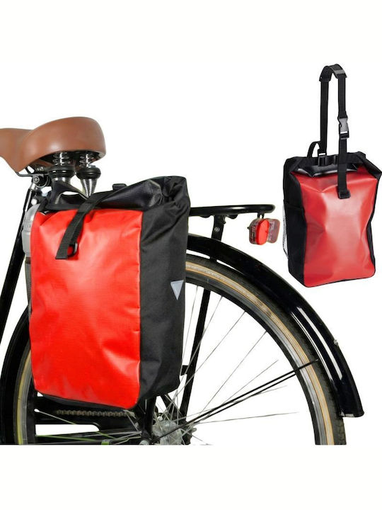 XQ Max Bicycle Rack Bag 13.5l Red