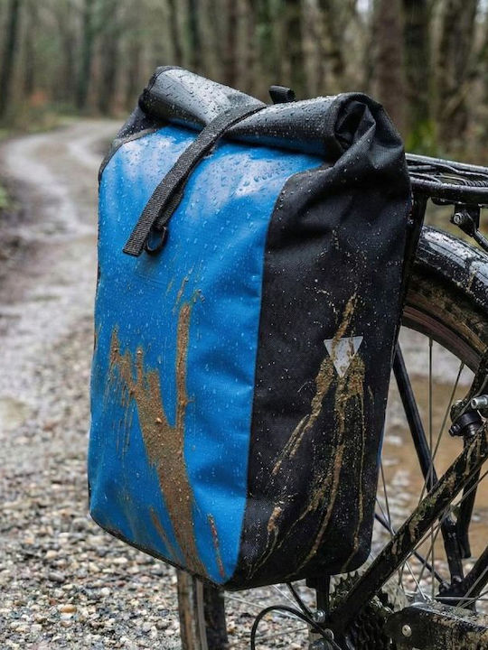 XQ Max Τσαντάκι Σχάρας Ποδηλάτου 13.5lt Μπλε