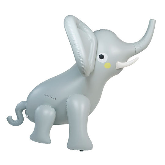 Sunnylife Надуваема Водна Играчка Giant Sprinkler Eli Elephant Сива